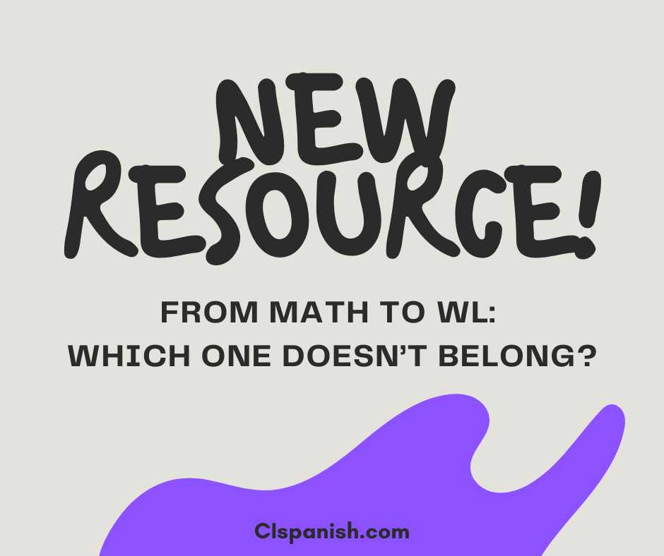 From Math to World Language: Which One Doesn’t&nbsp;Belong?