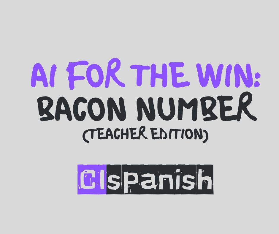 AI for the Win: Bacon Number (Teacher&nbsp;Edition)