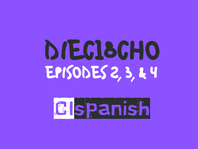 Diec18cho: Ideas for Episodes 2, 3 &&nbsp;4!